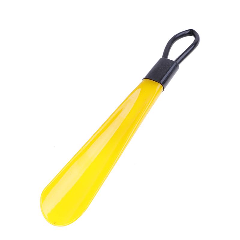 1Pc Plastic Long Handle Shoehorn Portable Craft Shoes Accessories 28Cm