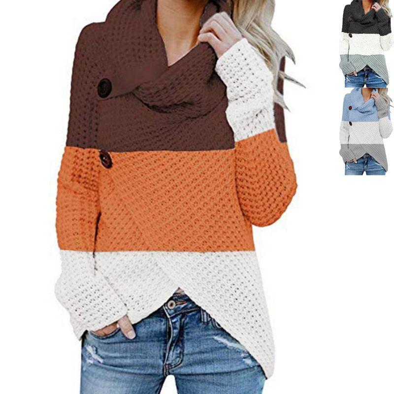 Contemporary Women Long Sleeve Casual Knitted Sweater Jumper For Street Style Vibes