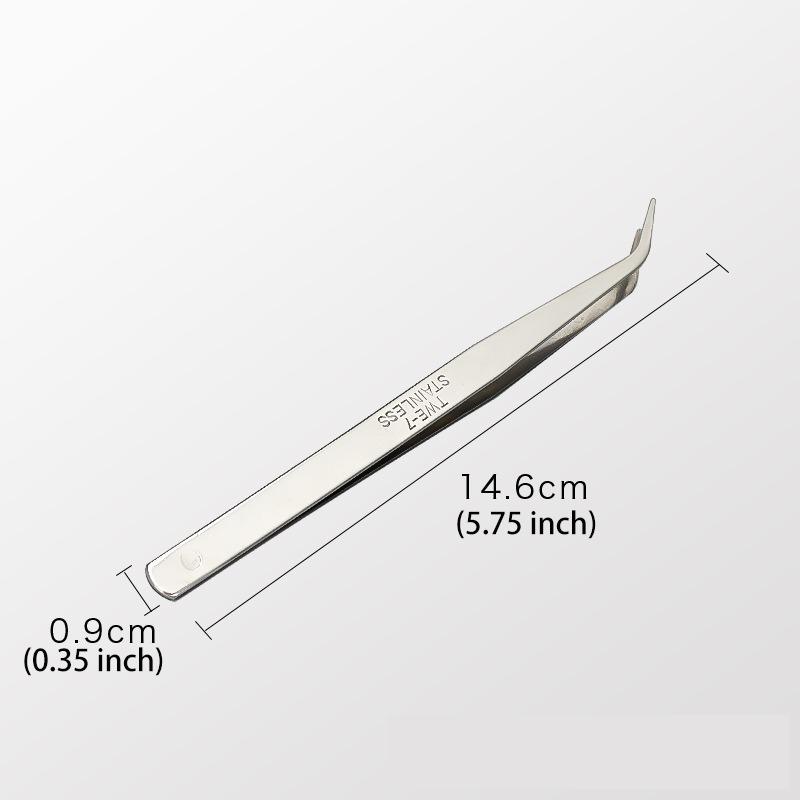 Sewing Tools Curved Straight Size Stainless Steel Tweezers 1pc Multi-Purpose Stainless Steel Tool Tweezers