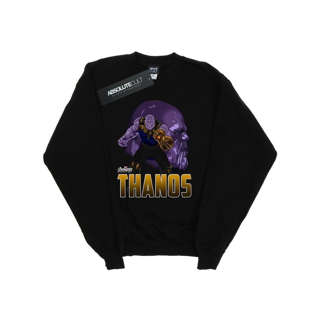 Marvel Mens Avengers Infinity War Thanos Character Sweatshirt