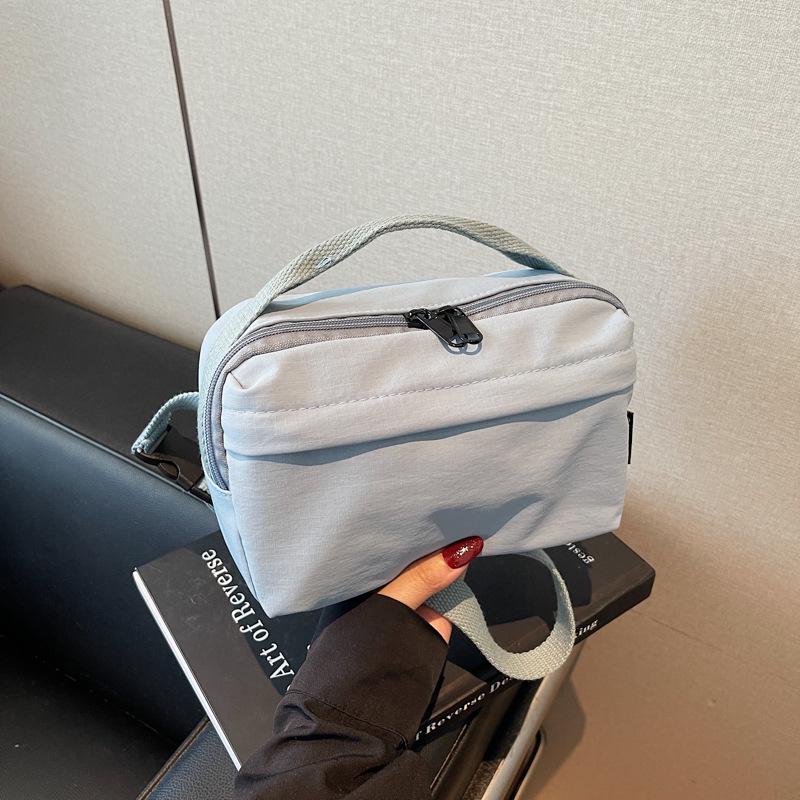 Женская легкая нейлоновая сумка кроссбоди - Компактная повседневная сумочка для поездок на работу и выхода в свет