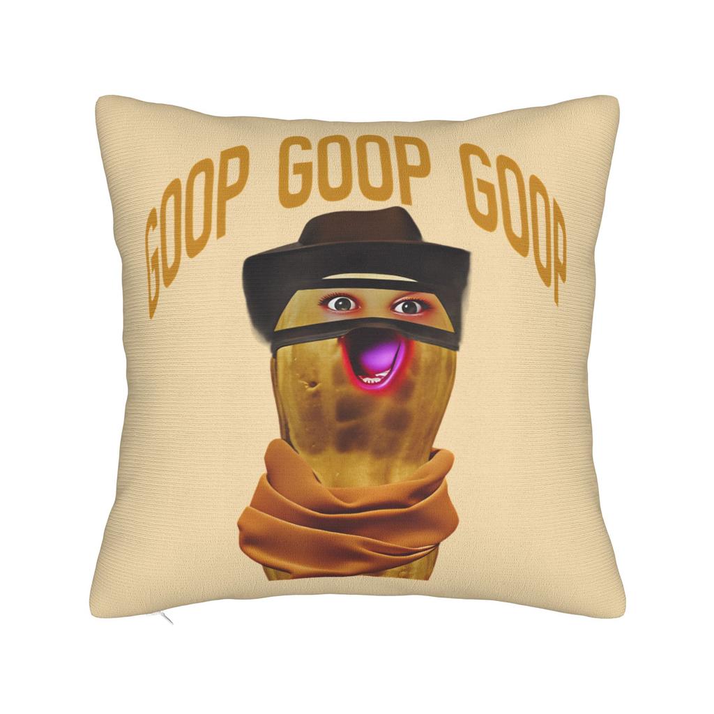 Pillow Case Funny The Burnt Peanut GOOP Bungulator Design Pillow Cover For Sofa Couch Bed Living Room Cute Funny Pillowcases
