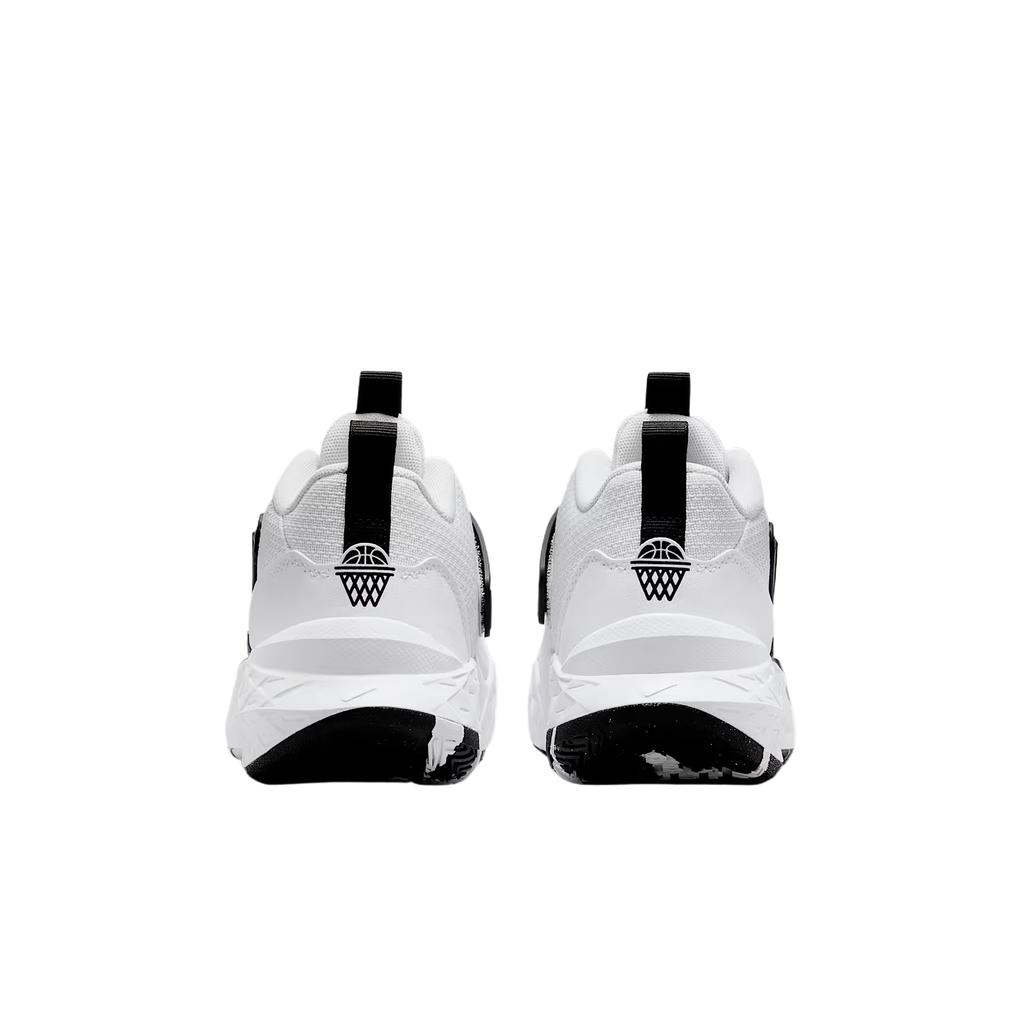 Nike Team Hustle D 12 White Black (GS)