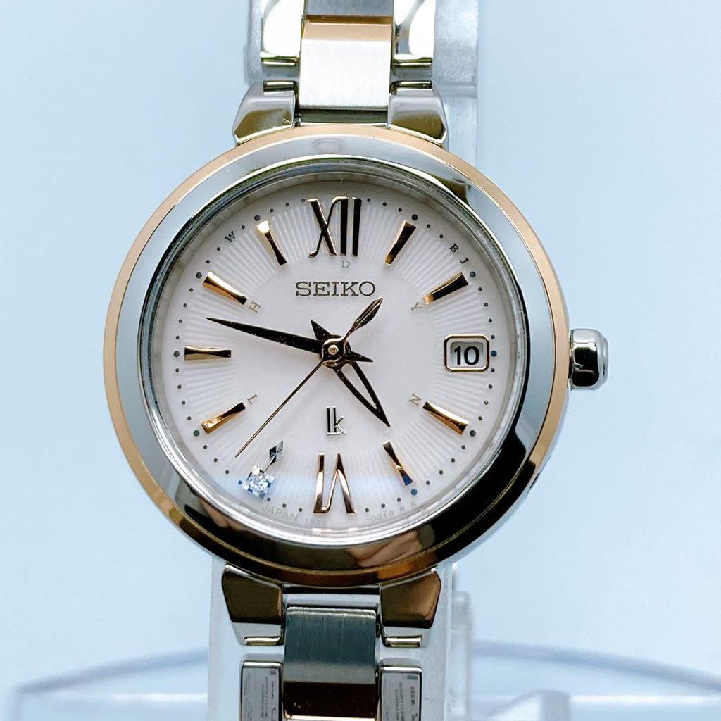[USED] 148 Seiko Lucia SSVW234 Diamond Women's Watch