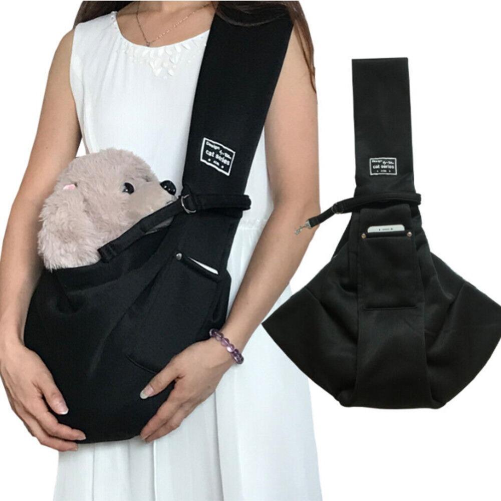 Adjustable Strap Pet Carrier Bag Breathable Pet Satchel Carrier for Small Dogs Cats