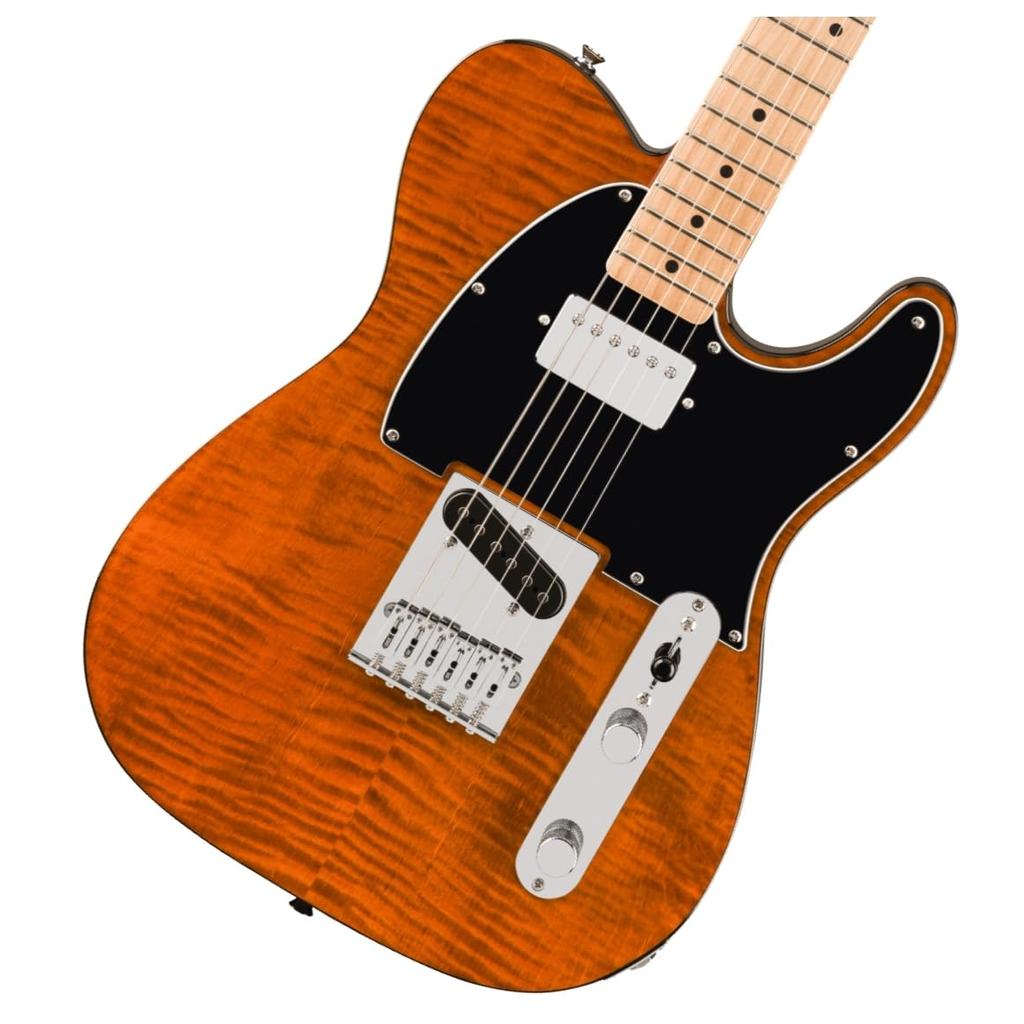 Squier by Series Telecaster FMT SH Кленовая накладка на гриф, черный пикгард, цвет мокко Squier Fender/Affinity