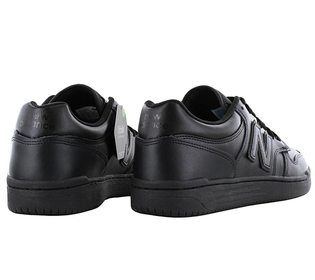 New Balance BB 480 - Мужская обувь кожаная черная BB480L3B Кроссовки Спортивная обувь ОРИГИНАЛ