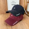 Casual simple style baseball cap men's and women's autumn and winter soft top cap embroidery daily casual versatile single item hat