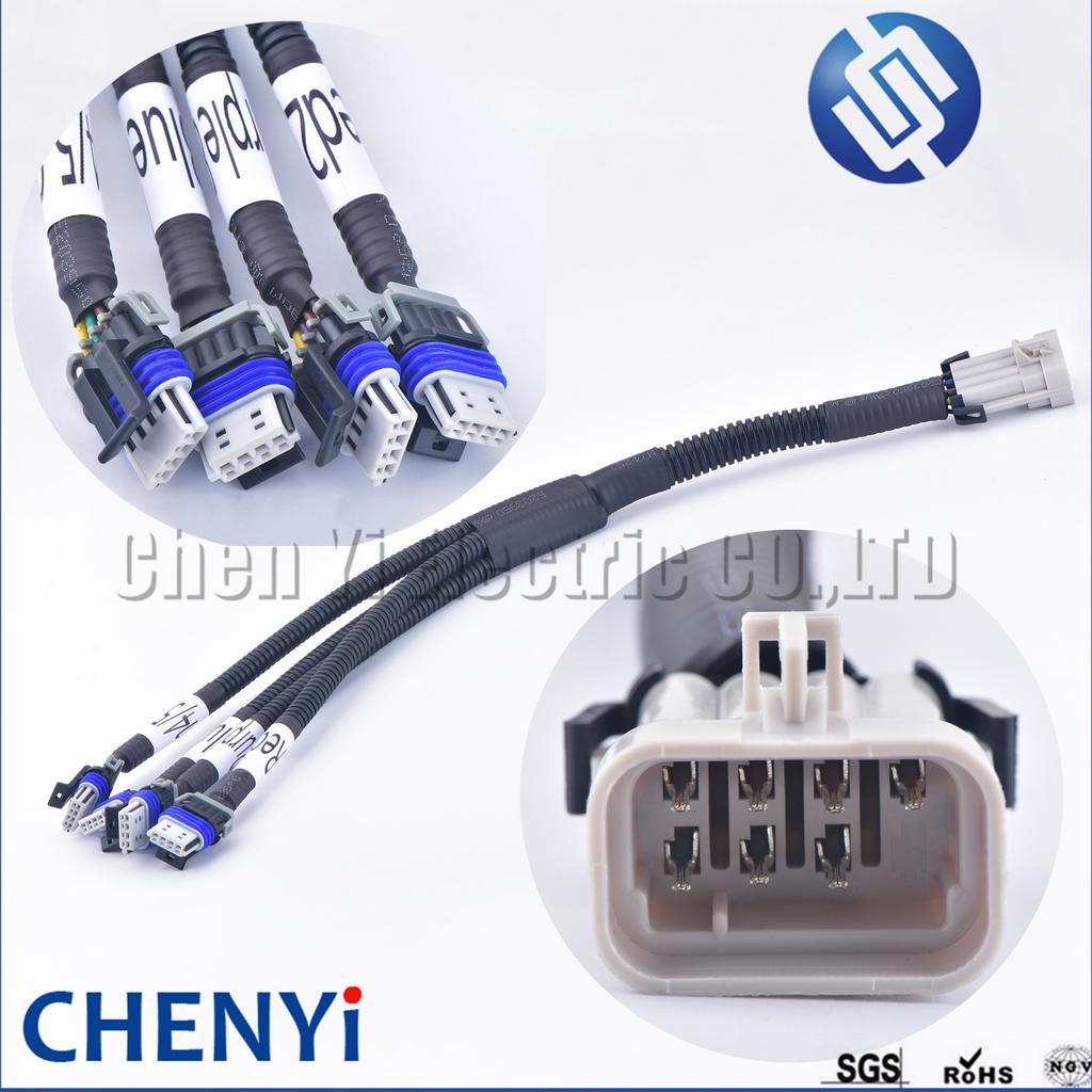 Новый жгут проводов для переноса катушки зажигания LS LS1 LS2 LS3 LS6 LS7 LQ4 LSX 4.8 5.3 6.0 DAC044 Для Chevy GMC CADILLAC 4.8L 5.3L