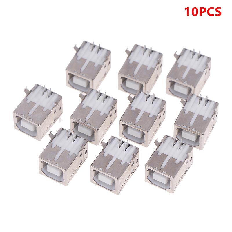 10 шт./лот USB B тип гнездовой разъем G45 квадратный интерфейсный разъем для интерфейса данных принтера