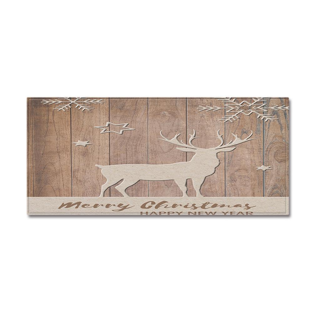 Рождественский кухонный песочный ковер придверный коврик длинный напольный коврик