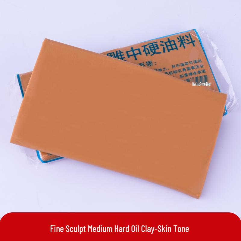 Твердый масляный скульптурный пластилин для резьбы и лепки моделей фигурок