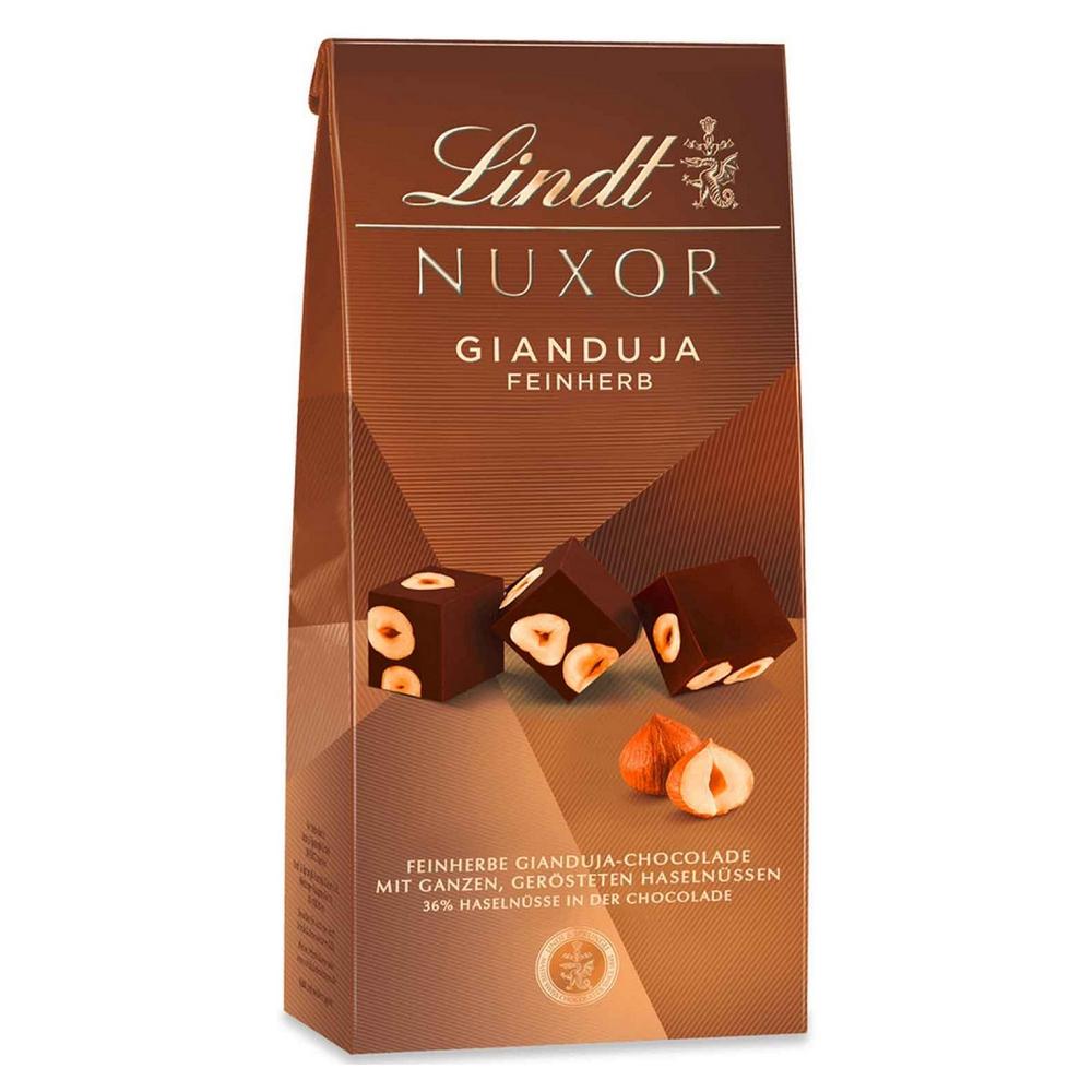 Lindt Nusor Whole Hazelnut Dark Chocolate 103G