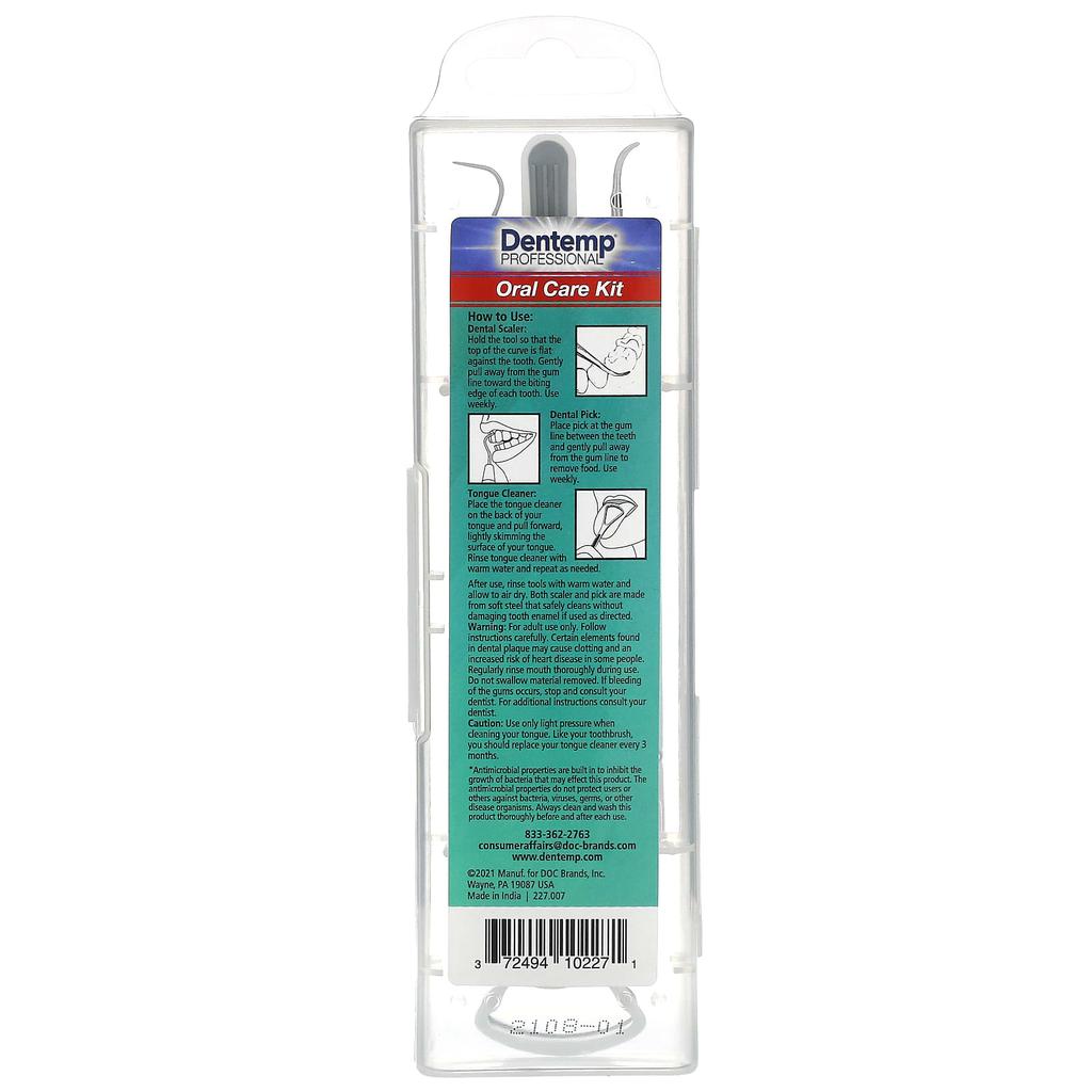 Dentemp Набор для ухода за полостью рта, 4 инструмента