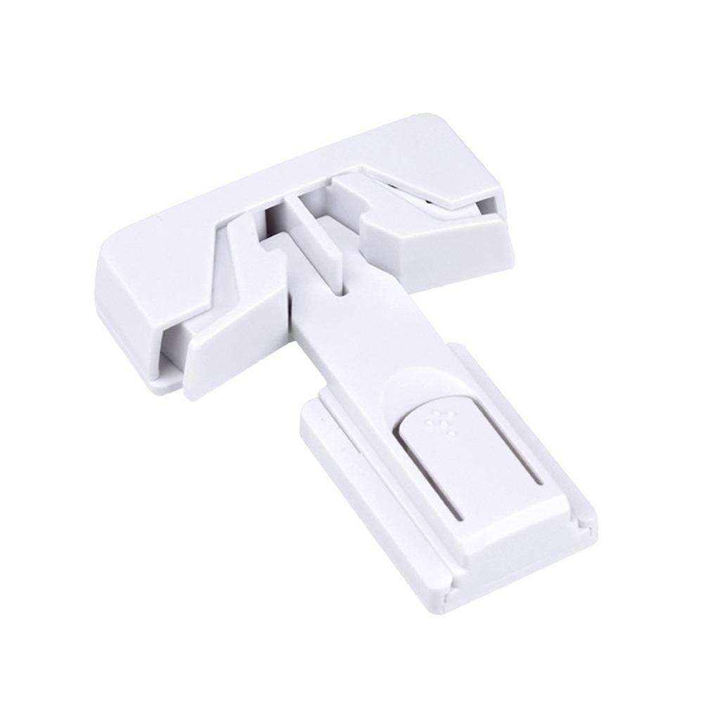 Anti-pinch Cabinet Door Lock Self-adhesive Drawer Lock for Child Security Protection