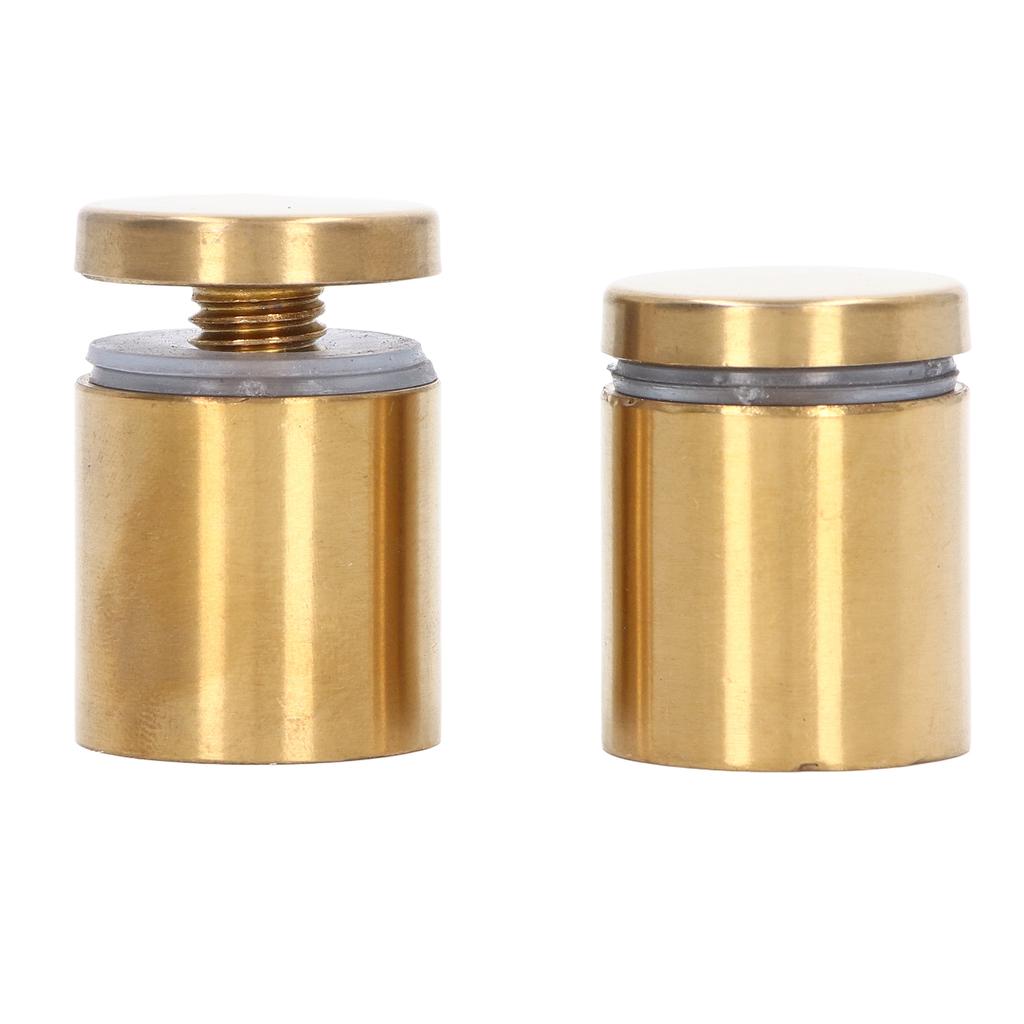 12 шт. Стойки-винты из нержавеющей стали для настенного крепления, держатель для рекламы, гвоздь-фиксатор 25x30 мм