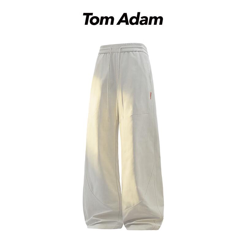 МУЖСКИЕ ПОВСЕДНЕВНЫЕ БРЮКИ СВОБОДНОГО ПРЯМОГО КРОЯ TOM ADAM