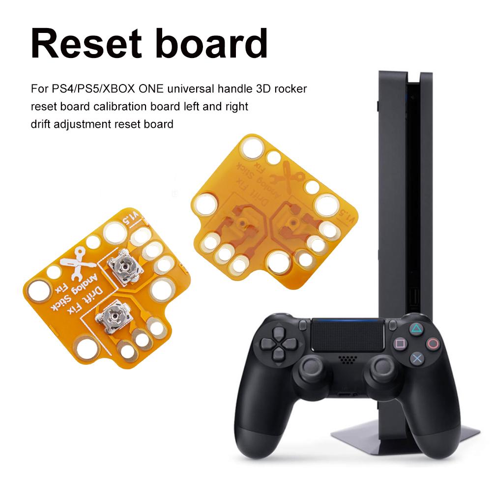 Для PS4 PS5 Xbox One Контроллер Аналоговый джойстик Дрифт Исправление Мод Сброс Дрифт Сопротивление джойстика Калибровочная пластина Дрифт Исправление Мод