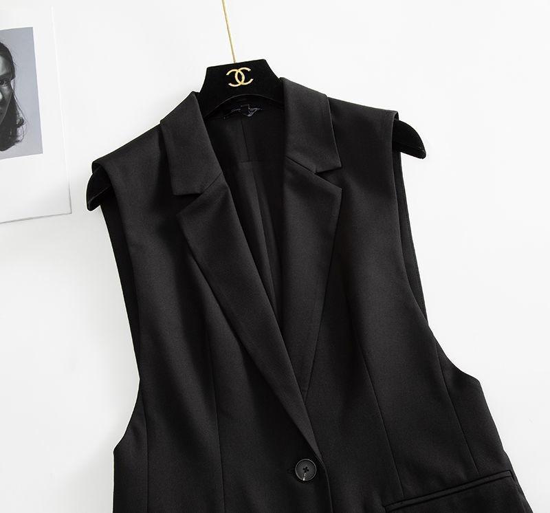 Summer Women's Suit Vest Women's Versatile Sleeveless Suit Jacket