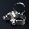 40-76mm Pipe Connection Hoop Stainless Steel Steel Pipe Clamp Strong Exhaust Pipe Clamp