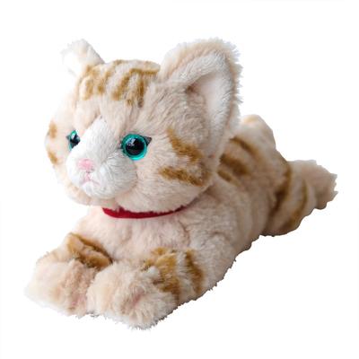 Sun Lemon Лежачий кот BR SS 11 x 29 x 12см Плюшевая игрушка Милый кот P-8022