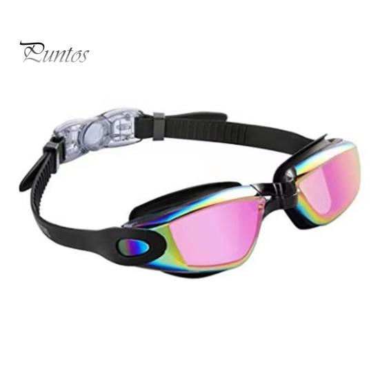 Kids Swimming Glasses Ergonomic Design Adjustable Anti-Fog UV Protection Swim Eyewear Diving Glasses for Children