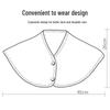 Warm Velvet Neck and Shoulder Wrap for Elderly – Cold-Proof Scarf for Men & Women