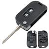 Flip Folding Car Remote Key Shell Fob Fit for Nissan Qashqai Primera Micra Navara Almera Note Sunny