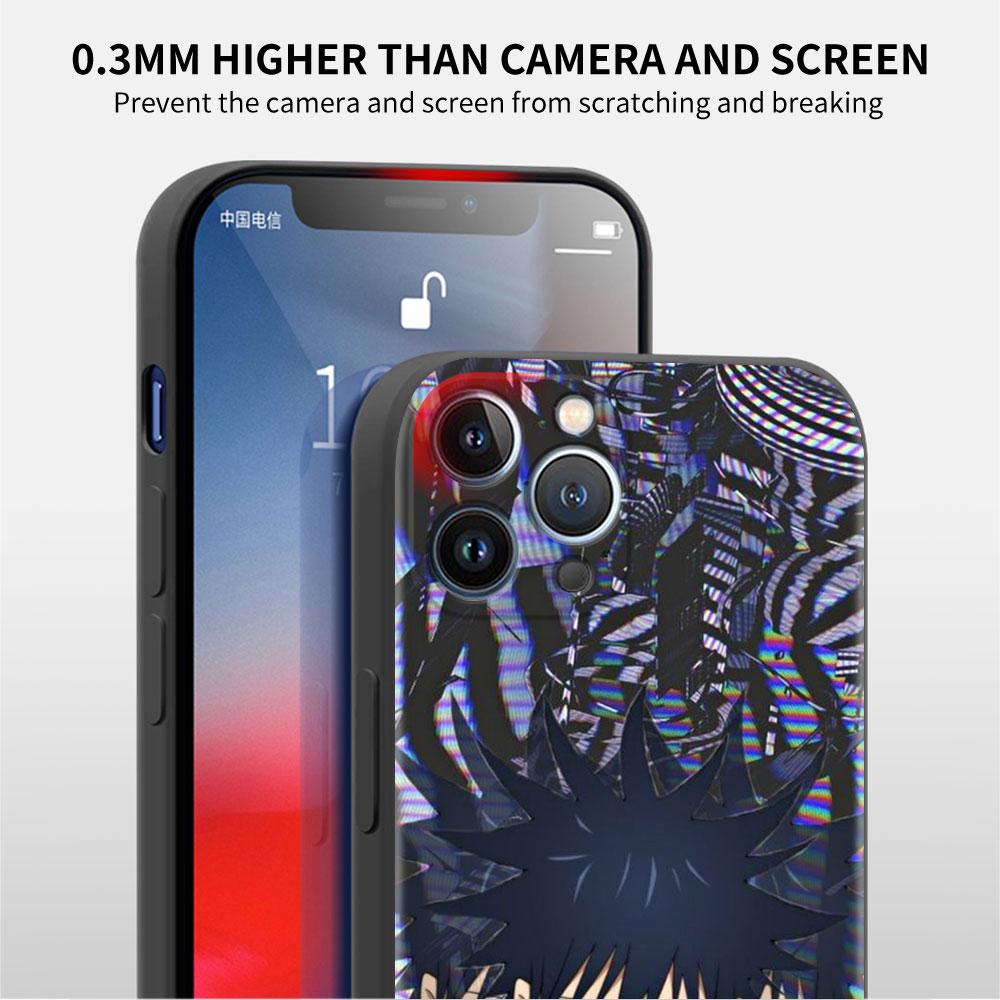 Чехол Anime Jujutsu Kaisen для Apple iPhone 14 Pro Max 13 11 12 Mini SE 7 8 Plus X XS 6 6S силиконовый чехол для телефона мягкий TPU Funda