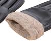 Aisiyalan Men's Premium Soft Leather Wool Gloves