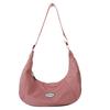 Trendy Large Capacity Dumpling Shape Shoulder Bag For Women Street Style Fashion 2023 Summer New Simple Single Shoulder Bag