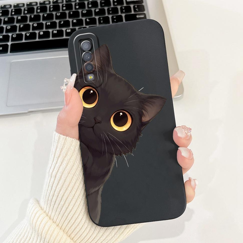 Cute Patterned Case for Samsung A7 2018 Cover SM-A750F Soft Silicone TPU Cases for Samsung Galaxy A 7 A7 2018 Phone Bumper