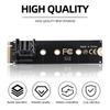M.2 NVME To U.2 Adapter Card Mkey PCIeX4 M.2 PCIe To SFF8643 Hard Disk Adapter Card M.2 NVME Support 2230/42/60/80 SSD