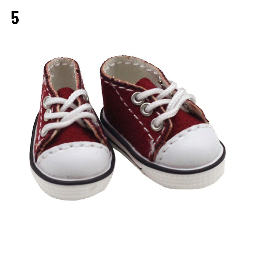 Новая Кукла Подарок Игрушки Сделай Сам Повседневная Одежда Обувь Кукла Холщовая Обувь Аксессуары для Одежды Модные Кроссовки