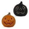 Фонарь из тыквы на Хэллоуин, украшение на батарейках, полая пластиковая тыква, украшение для наружного внутреннего декора