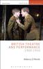 Книга British Theatre and Performance 1900-1950
