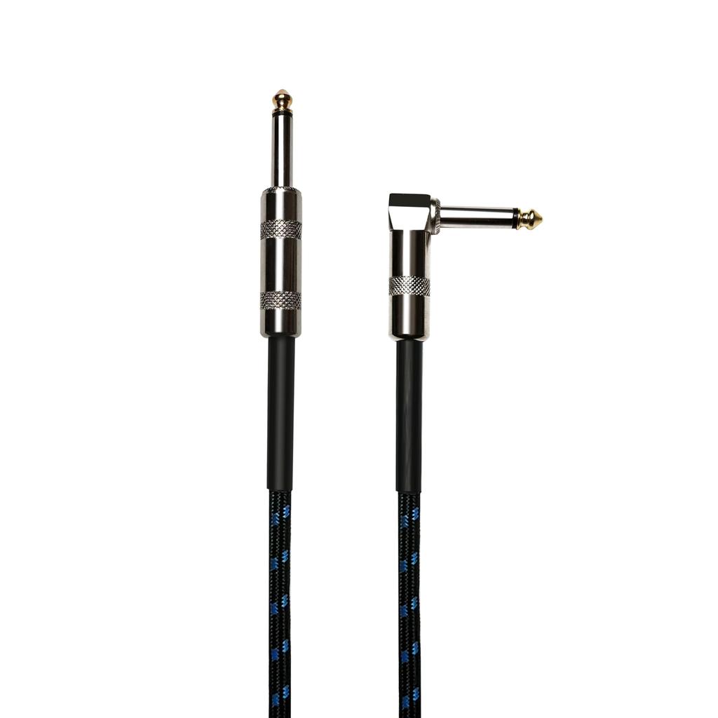 Экранированный кабель Гитарный экран Гитарный кабельный штекер Медная сетка Шумоподавление Сверхпрочный нейлон Нелегко отсоединить Для музыкальных инструментов Экранированный