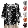 Women's Fashion Casual Long Sleeve Halloween Printed V-Neck Top