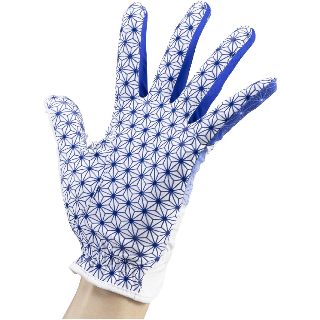 Mizuno Перчатка для гольфа Cool Grip Коллекция HAPPI Левая рука Синий 26 см 5MGML602 Мужская