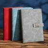 Подарочный набор: Блокнот формата А5 из искусственной кожи и ручка