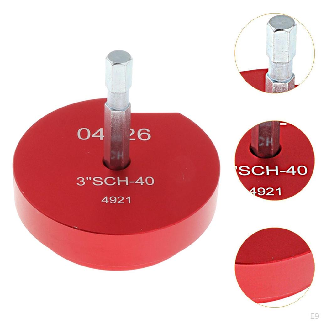 PVC Pipe Reamer Fitting Plumbing Tool Saver for Water Lines