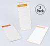 Inkdotpot Pack of 3 Magnetic Fridge To-Do List Notepads- Magnetic Memo Pads For Refrigerator-  (50 Sheets
