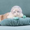 Transparent Breathable Cat Muzzle Anti-Licking Cat Mask Cover Helmet Lightweight Cat Space Hood