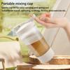 400ml Portable Electric Mixing Cup,Automatic Self-Stirring Mug with Rotating Design for Hot Beverages for Indoor,Outdoor, Travel, Camping,Office
