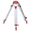 Surveying Tripod, Aluminium Survey Tripod Threaded Flat Head Quick Clamp for Auto Level Style SJA10