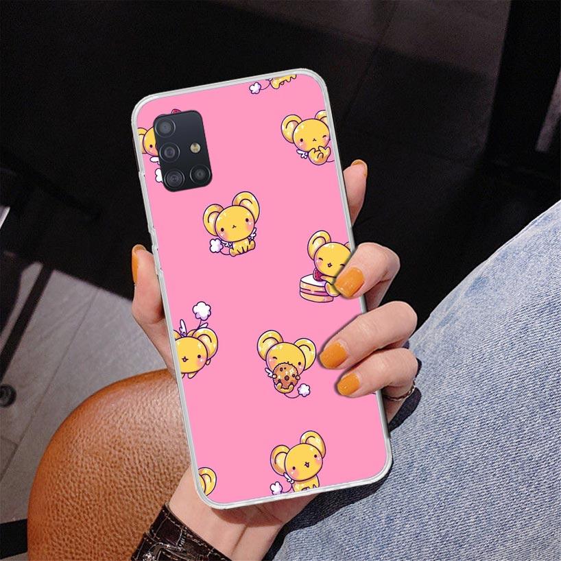 Cardcaptor Sakura Cute Magical Girl Phone Case For Samsung Galaxy A52 A32 A22 A12 A51 A31 A50S A30S A20S A10S Note 20 Ultra 10 P