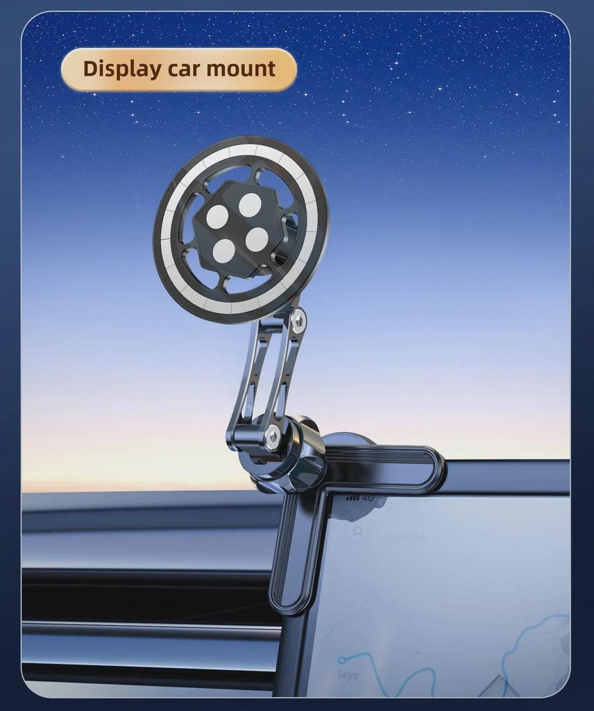 Магнитное автомобильное крепление MagSafe Strong с шаровой головкой 17 мм