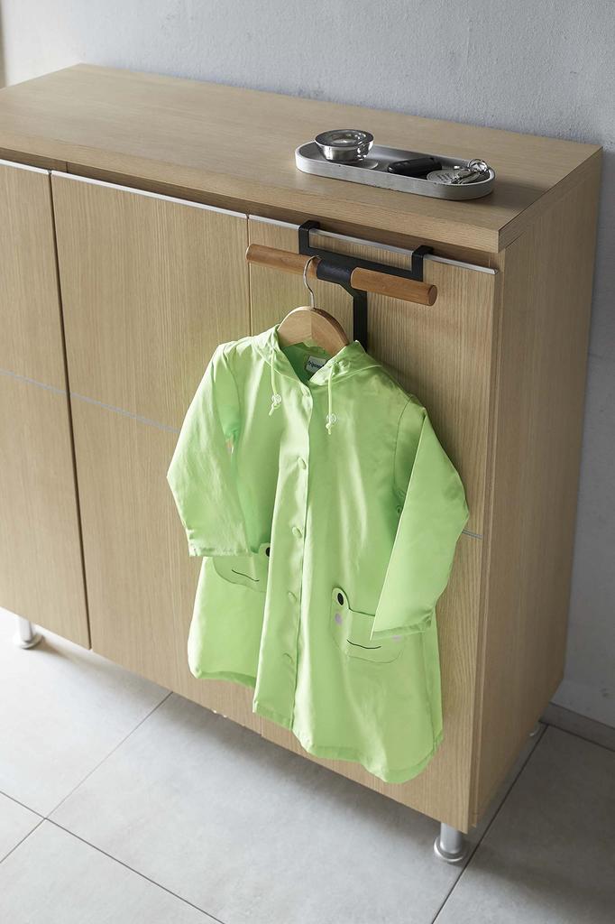 Yamazaki Shoe Cabinet Door Randoseru Backpack W26 X X Easy Simply Insert Into 5240 & Hanger, Brown, Approx. D9.5 H16cm, Rin, Installation, Door,