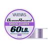 Morris VARIVAS Ocean Record Shock Leader Нейлоновый 50м 60lb Туманно-фиолетовый #14