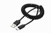 Кабель Gembird CABLE USB2 TO USB-C СПИРАЛЬНЫЙ/CC-USB2C-AMCM-0.6M